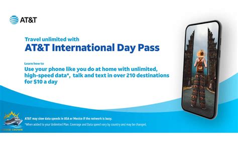 how to turn on international day pass att